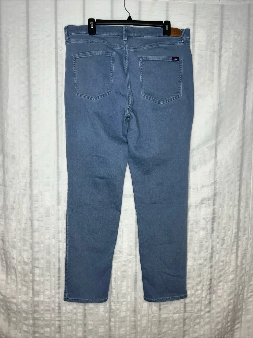 Faherty Men’s 36x32 Rocky Blue Stretch Terry 5 Pocket Straight Pants Excellent